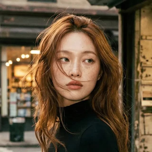 Amora close portrait